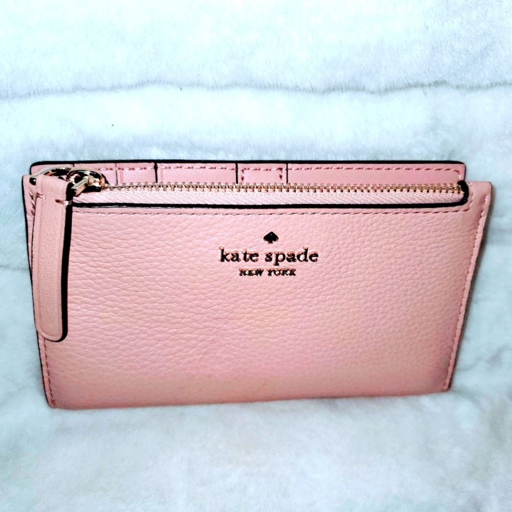 NWT Authentic Kate Spade Small Slim Bifold Wallet